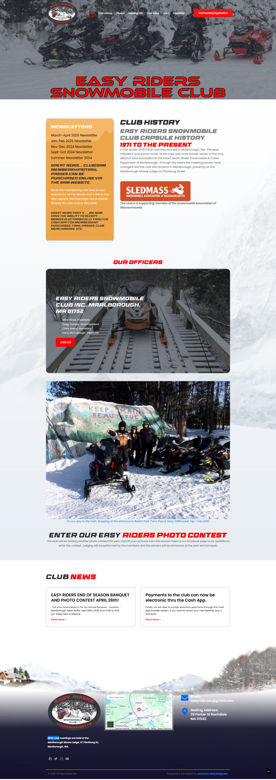 Easy Riders SNOWMOBILE CLUB